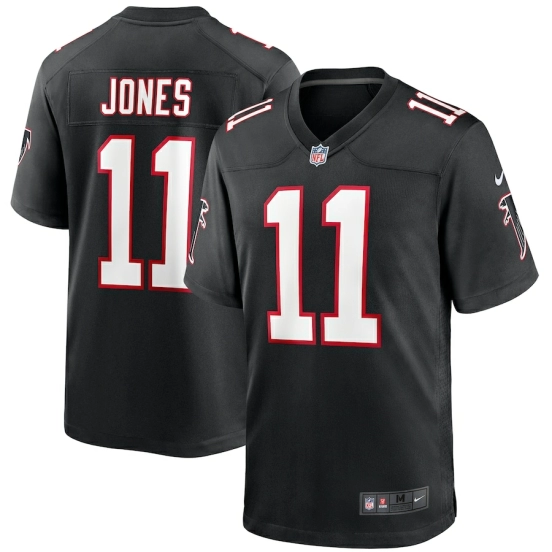 Men's Julio Jones Black Throwback Player Limited Team Jersey