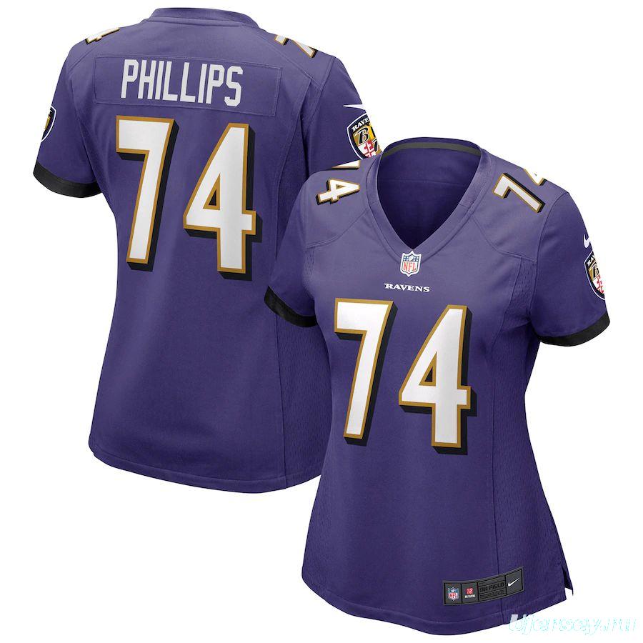 Women's Tyre Phillips Purple Player Limited Team Jersey