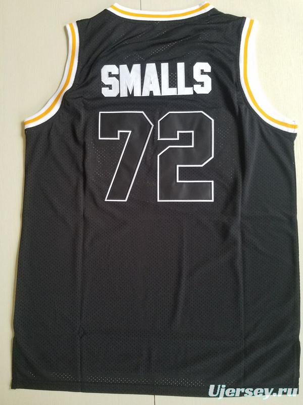 Notorious B.I.G. Biggie Smalls 72 Bad Boy Black Basketball Jersey