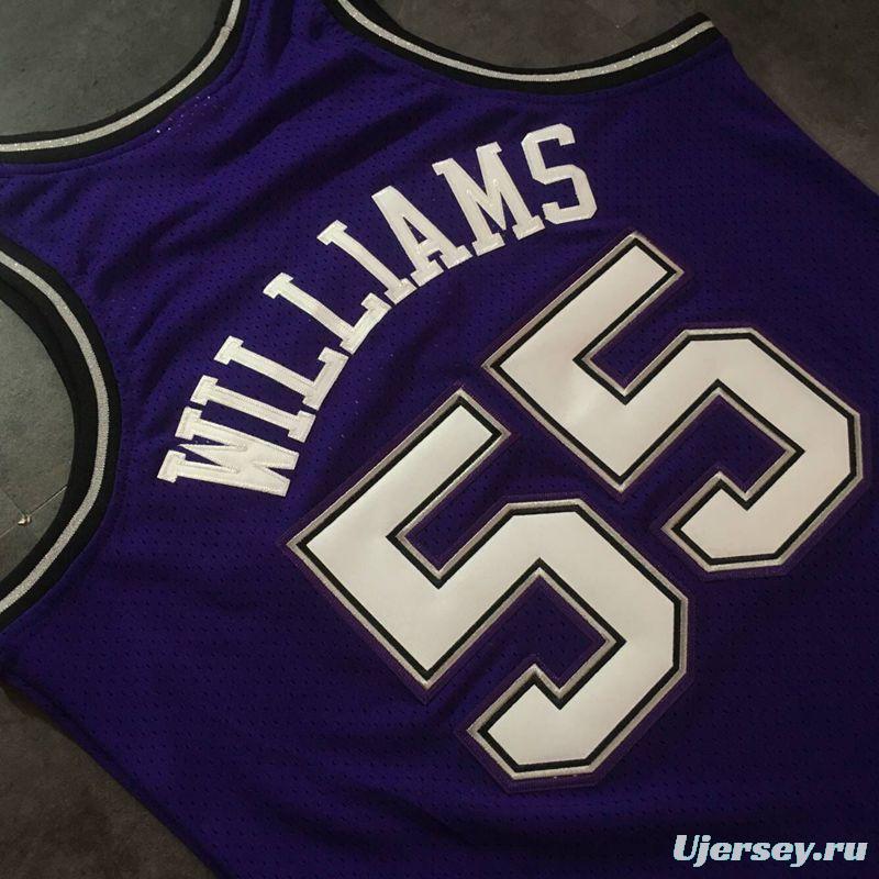 Men's Jason Williams Purple Retro Classic Team Jersey