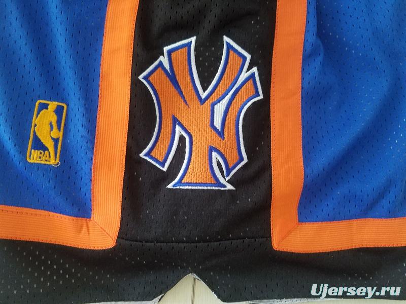 New York 1996-97 Throwback Classics Basketball Team Shorts
