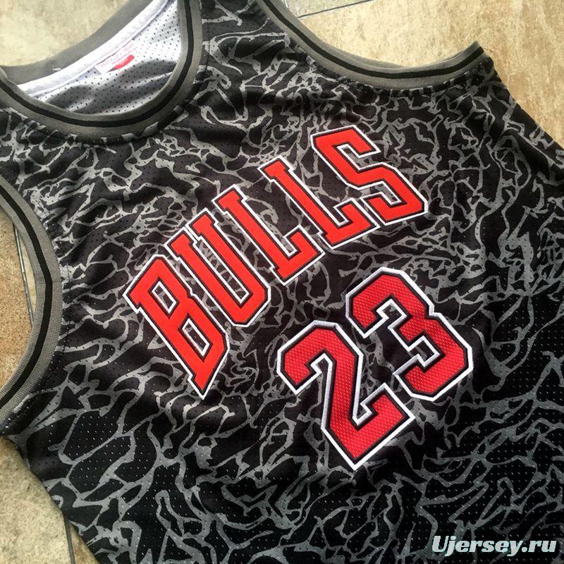 Men's Michael Jordan Black Retro Classic Team Jersey