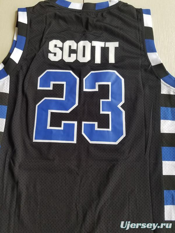 Nathan Scott 23 One Tree Hill Ravens Black Basketball Jersey