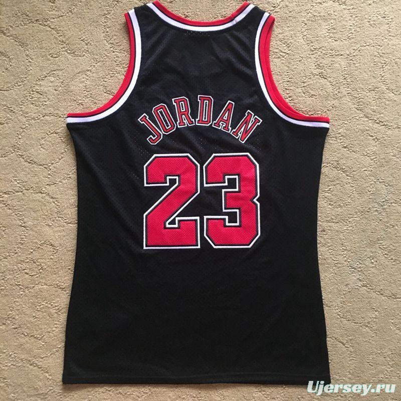 Men's Michael Jordan Black Retro Classic Team Jersey