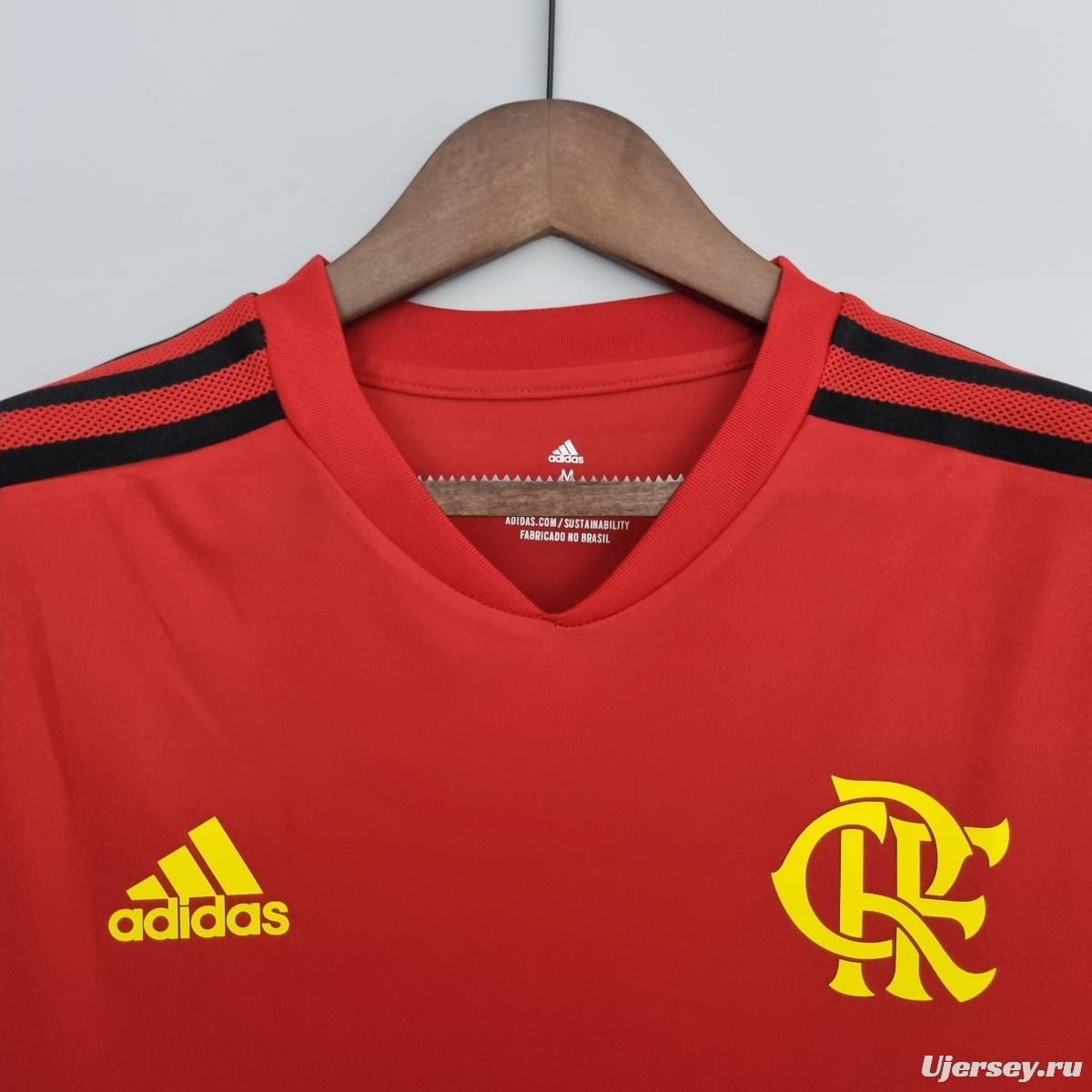 22/23 Flamengo Vest Training Suit Red Soccer Jersey