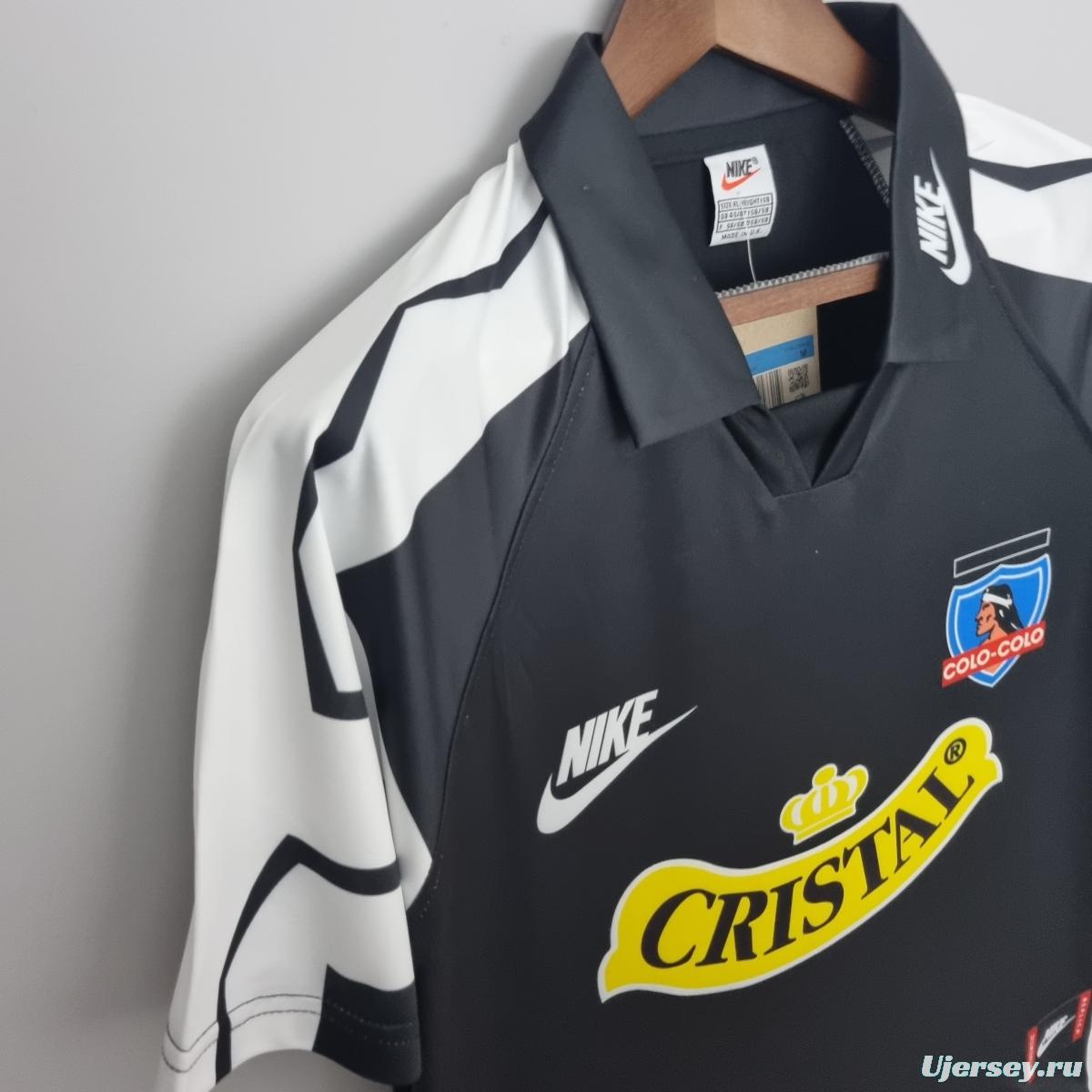 Retro 1995 Colo Colo away Soccer Jersey