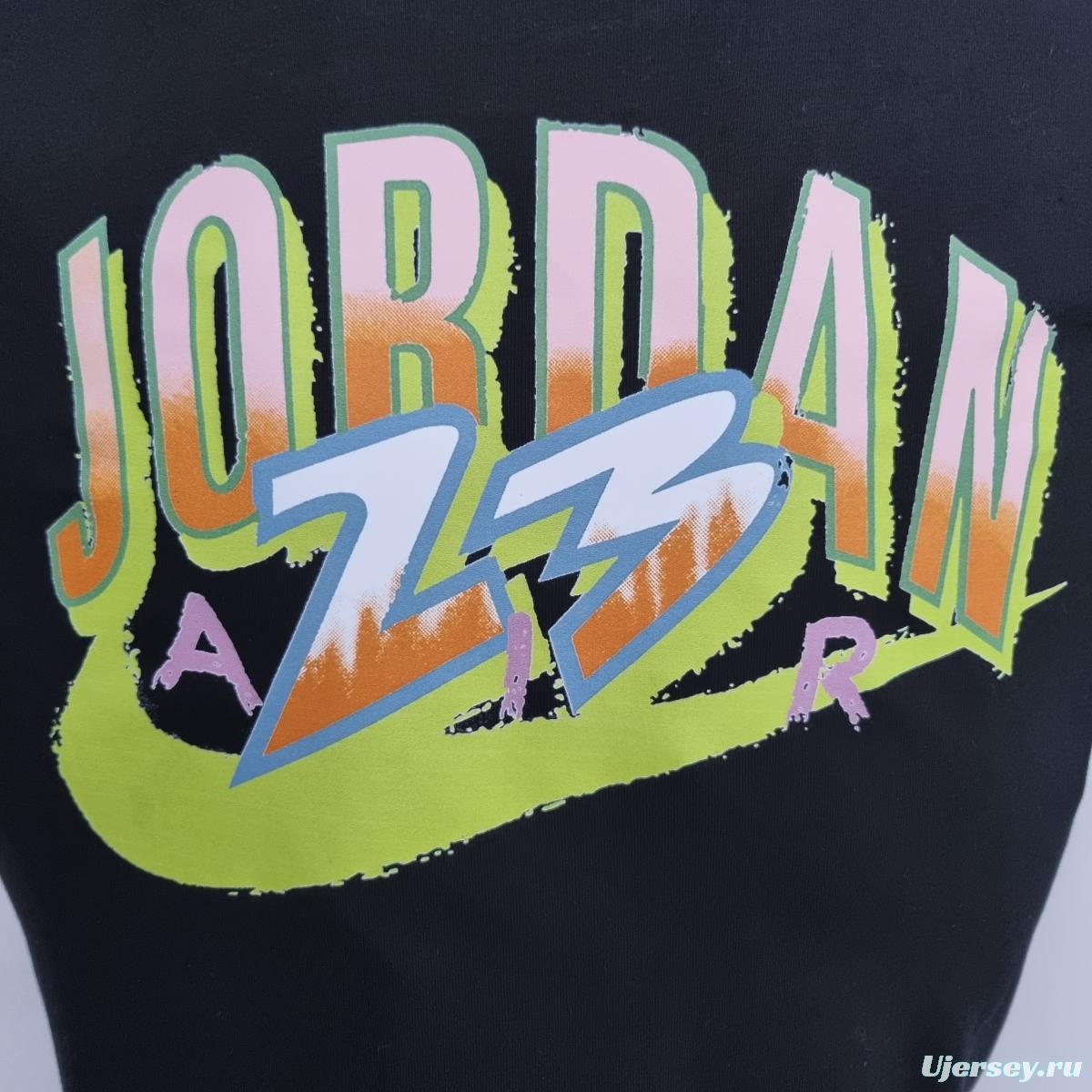 Mens Jordan Casual Black T-Shirts #K000153