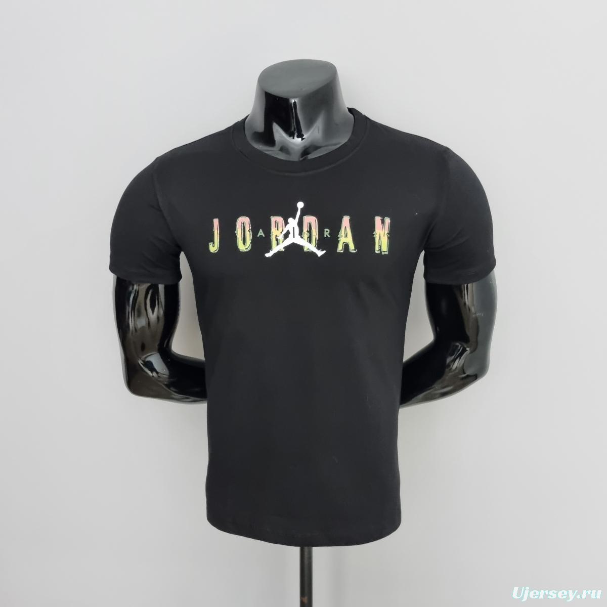 Mens Jordan Casual Black T-Shirts #K000153