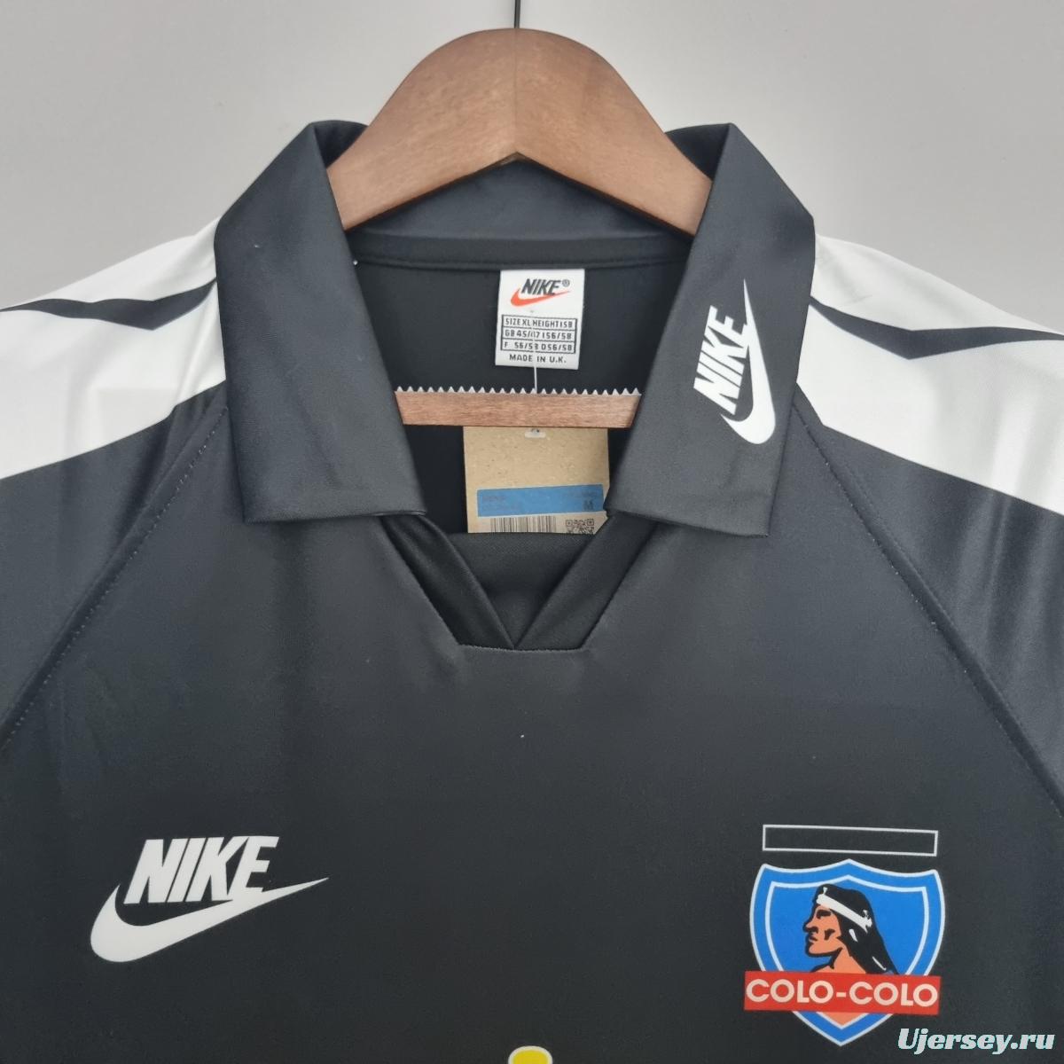 Retro 1995 Colo Colo away Soccer Jersey