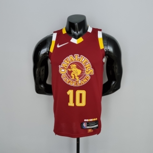 2022 Cleveland Cavaliers GARLAND#10 Urban Edition Red NBA Jersey