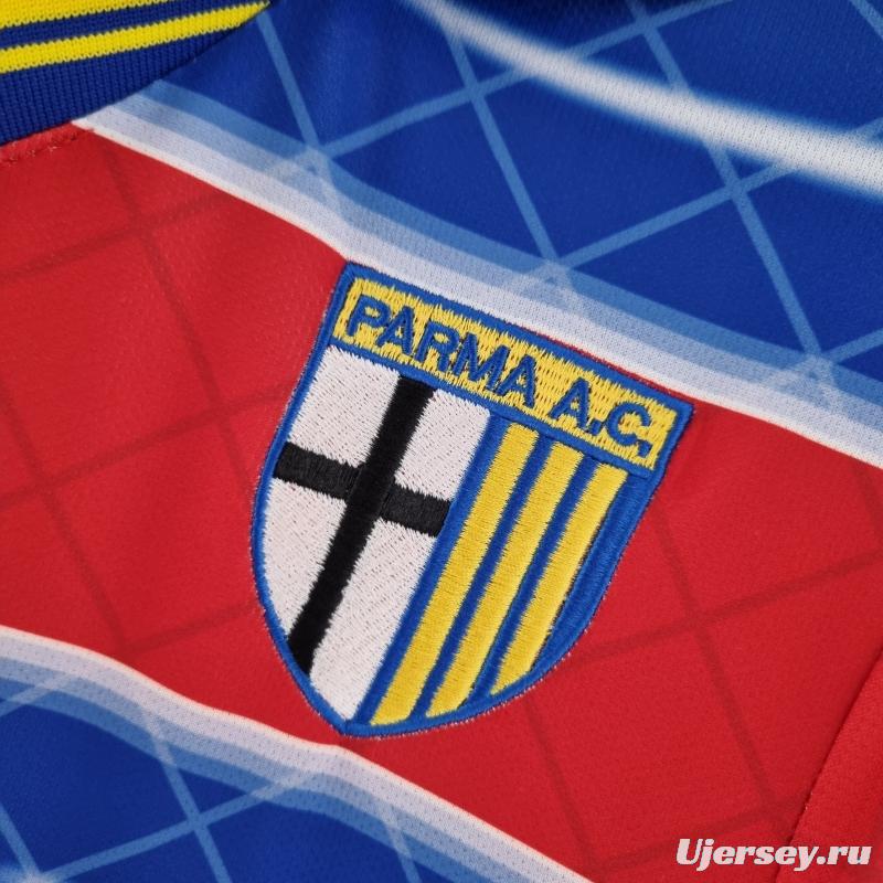 Retro Parma 98/99 Away Soccer Jersey