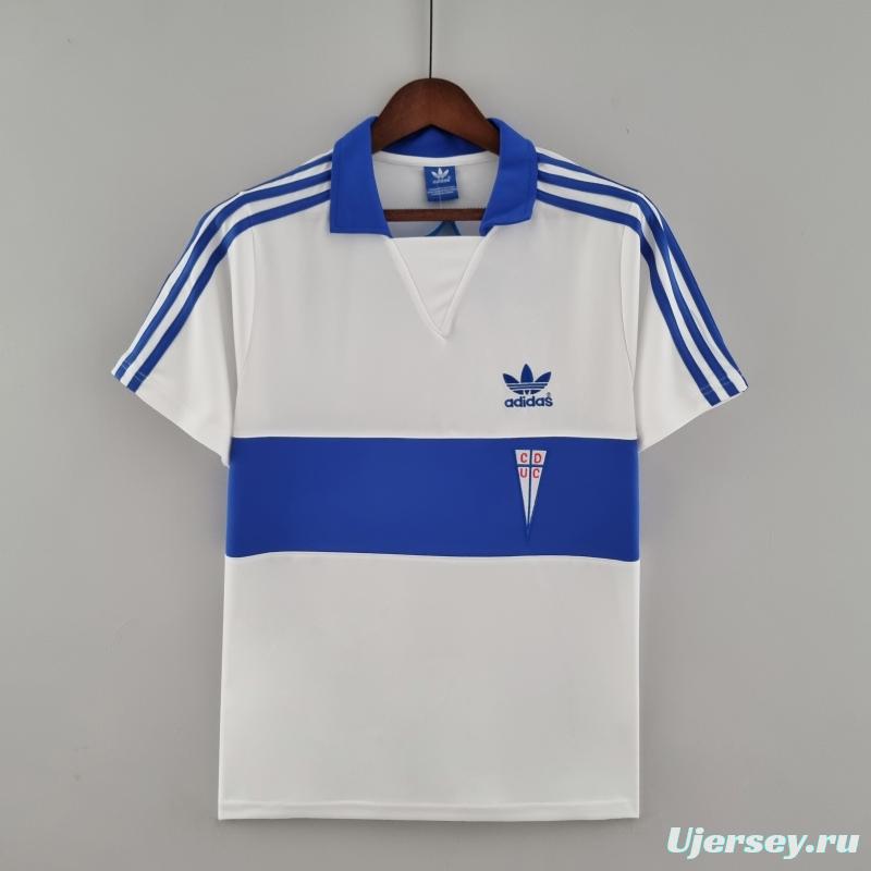 Retro 1984 Deportivo Universidad Católica Home Soccer Jersey