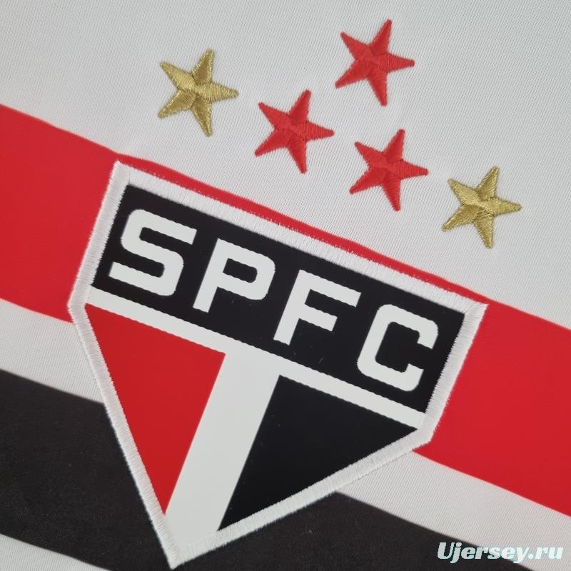 Retro Sao Paulo 2006 Home Soccer Jersey