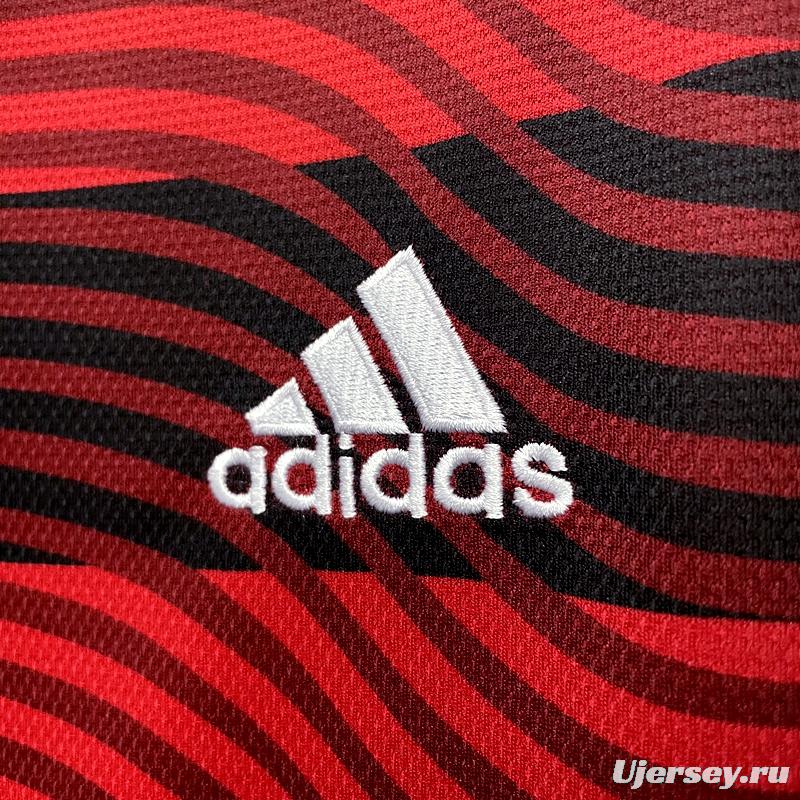 22/23 Flamengo Home  Soccer Jersey