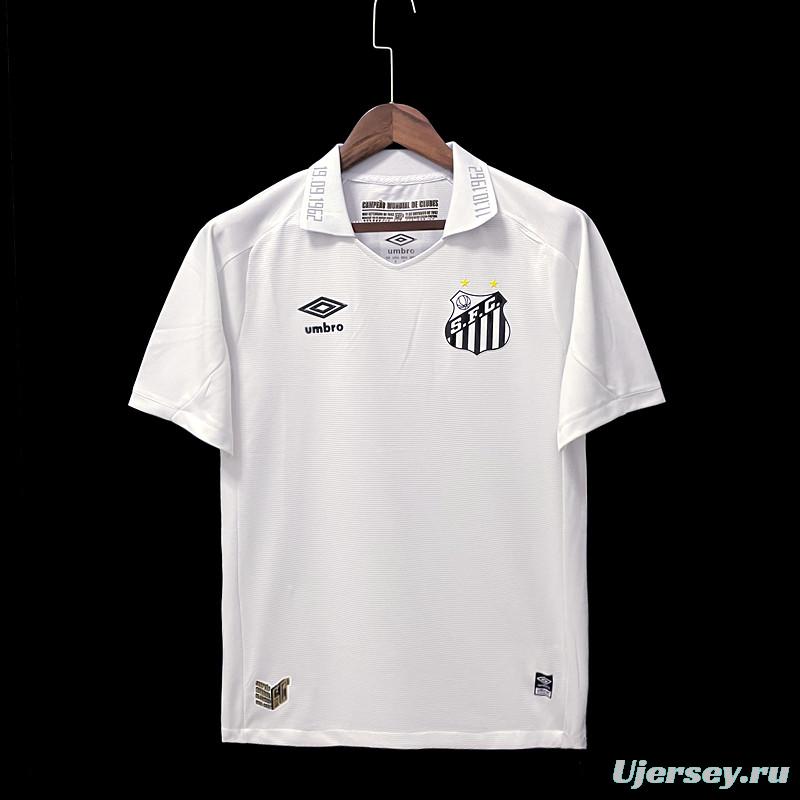 22/23 Santos Home  Soccer Jersey