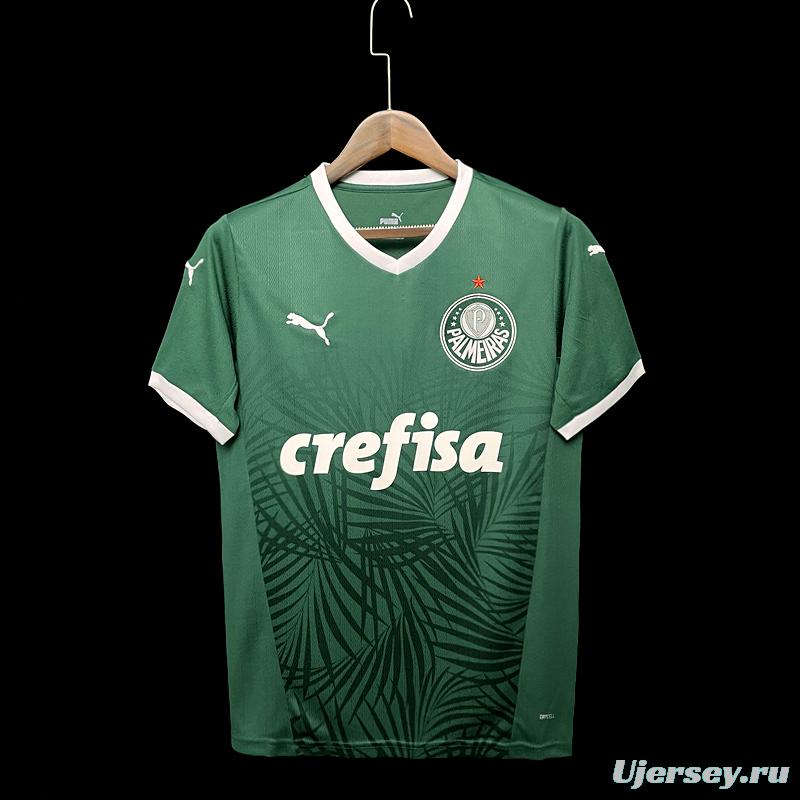 22/23 Palmeiras Home  Soccer Jersey