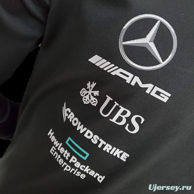 F1 Formula One 2022 Mercedes Long Sleeve Black 