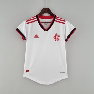 22/23 Women Flamengo Away  Soccer Jersey