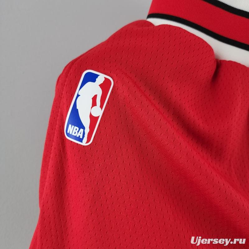 Chicago Bulls Red NBA Shorts 