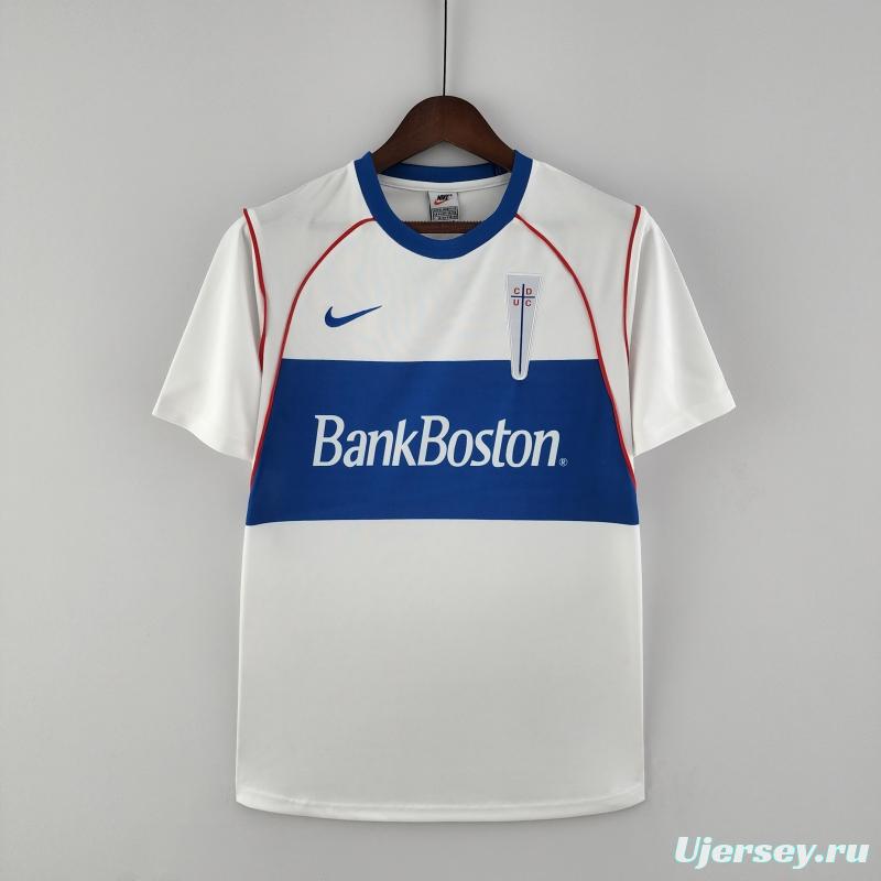 Retro 2002 Deportivo Universidad Católica Home  Soccer Jersey