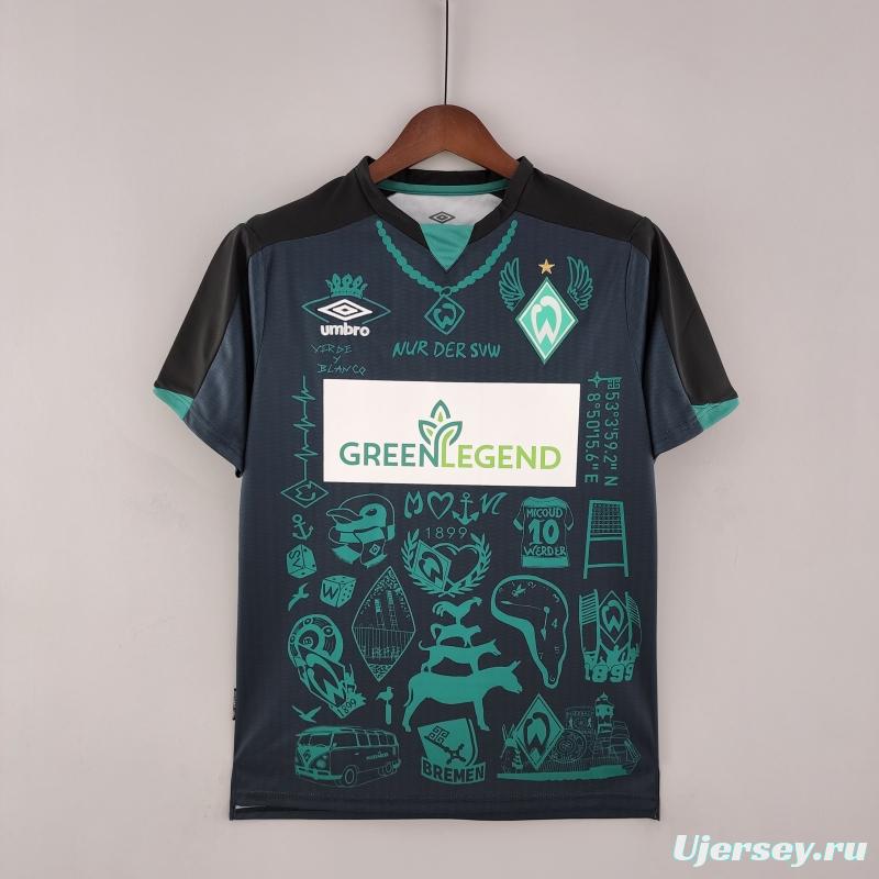 22/23 Werder Bremen Tattoo Version Jersey