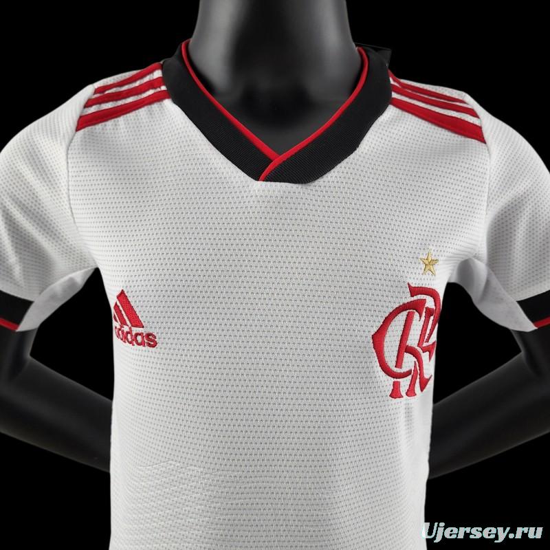 22/23 Flamengo Away Kids Size 16-28 Soccer Jersey