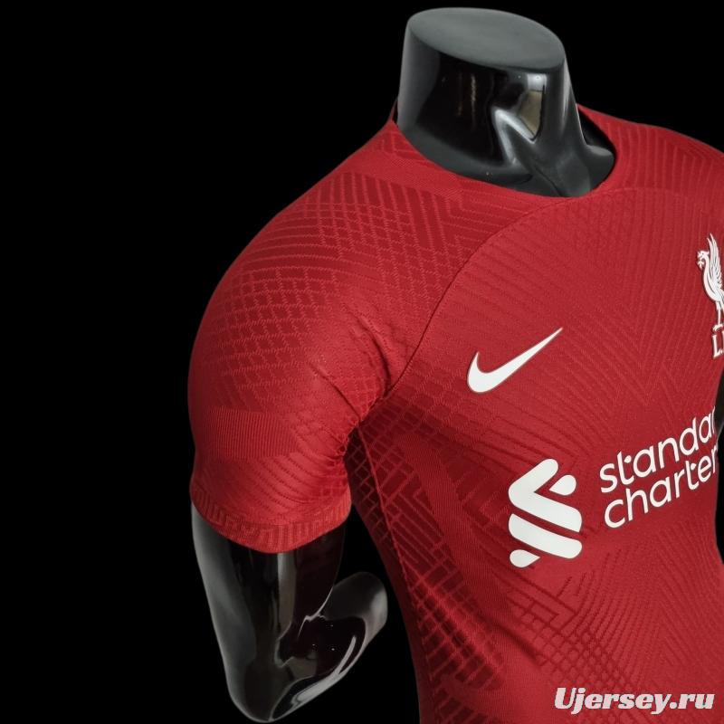 Player Version 22/23 Liverpool Home Soccer Jersey