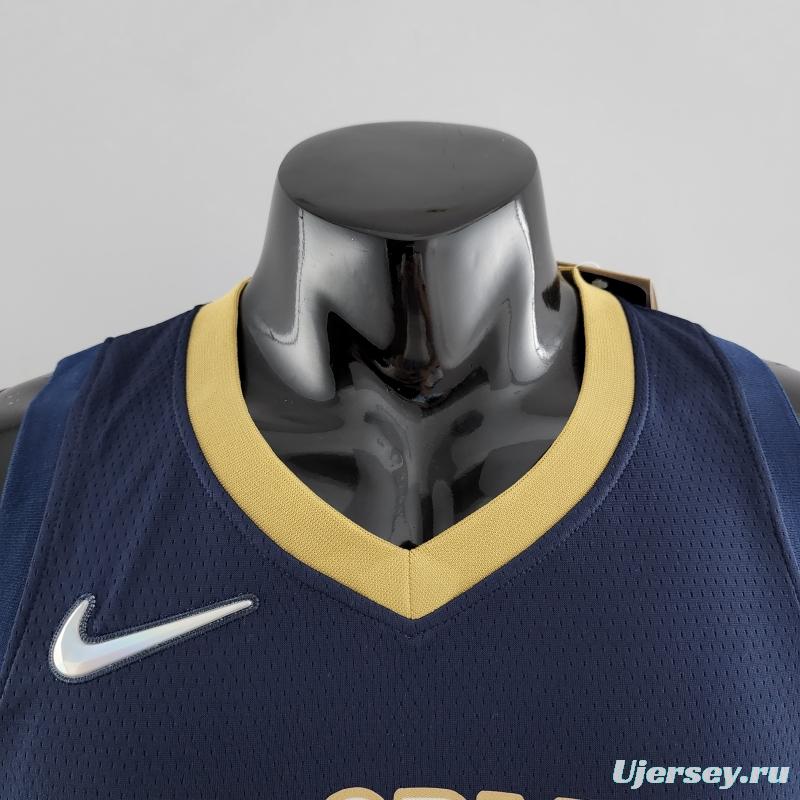 75th Anniversary New Orleans Pelicans Williams #1 Navy Blue NBA Jersey