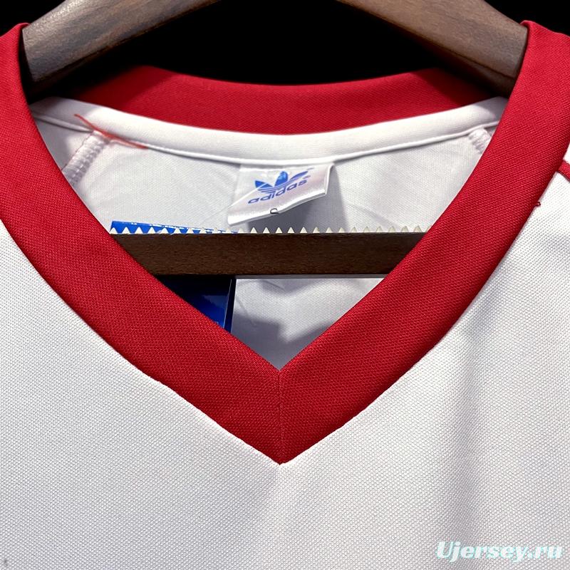 Retro 1986 River Plate Home Soccer Jersey