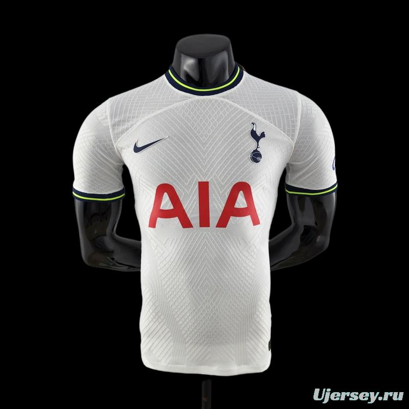 Player Version 22/23 Tottenham Hotspur Home Soccer Jersey