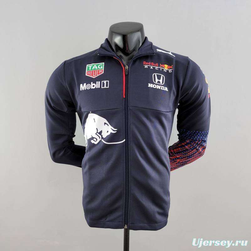 2022 F1 Redbull Full Zipper Hoodie Jacket #0004