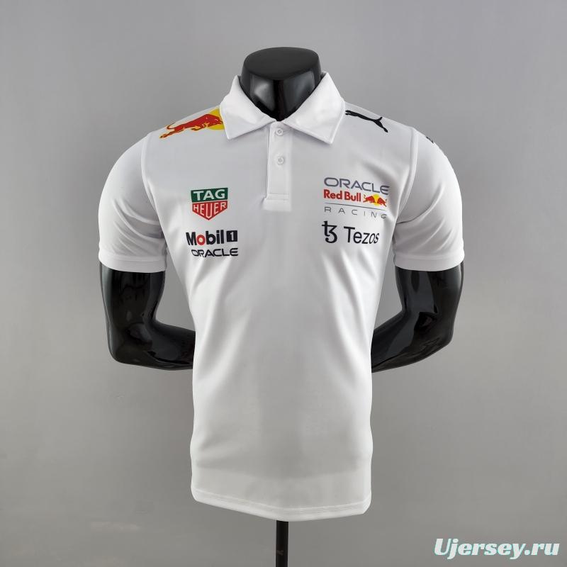 2022 F1 Redbull White Jersey  #0011