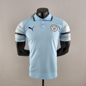 22/23 POLO Manchester City Light Blue Jersey