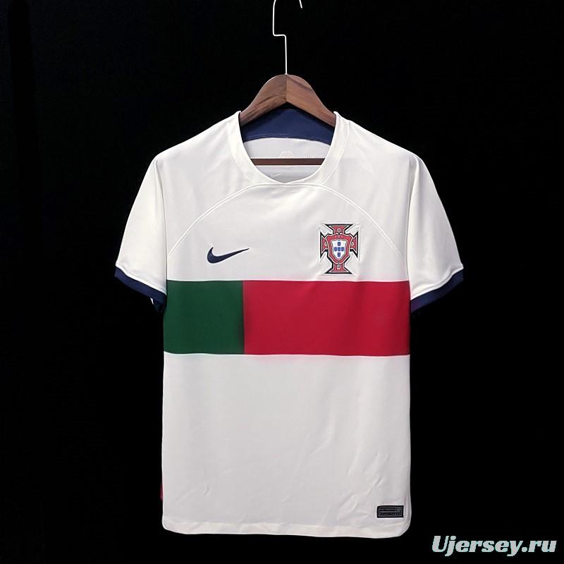 2022 Portugal Away Soccer Jersey