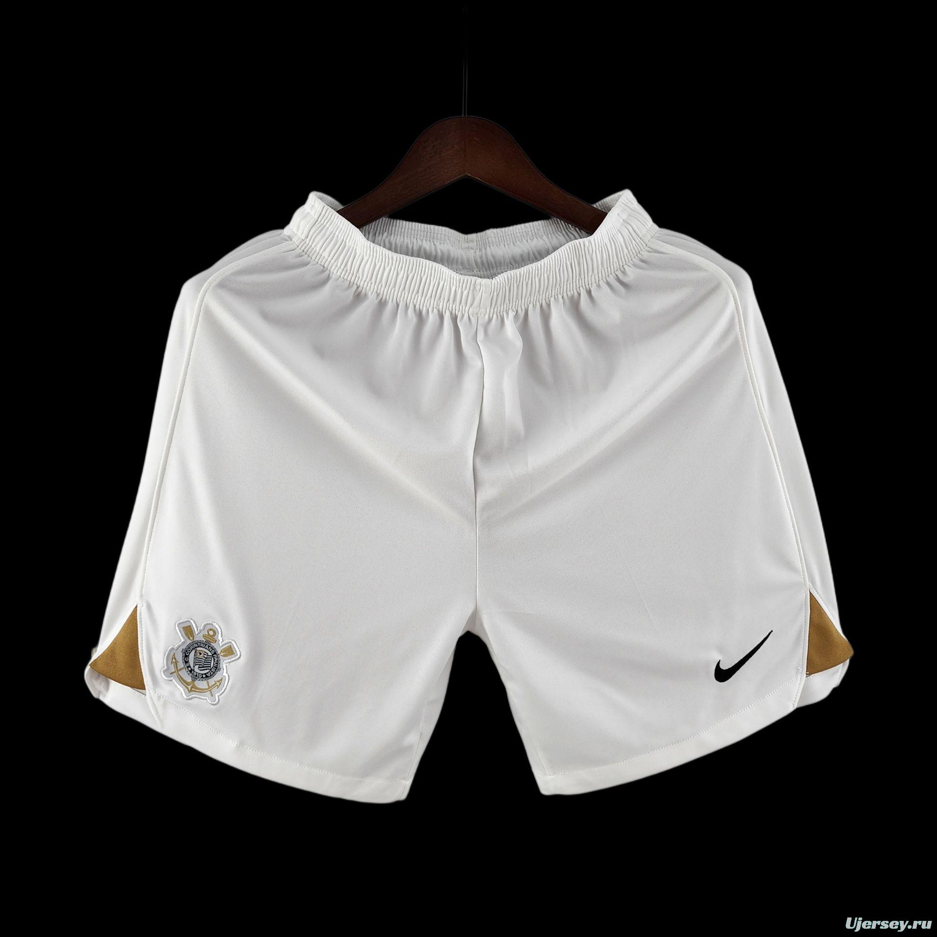 22/23 Corinthians White Shorts