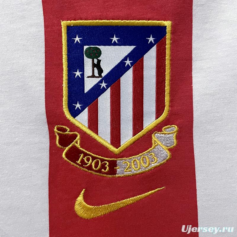 Retro 1903-2003 Atletico Madrid Centennial Edition