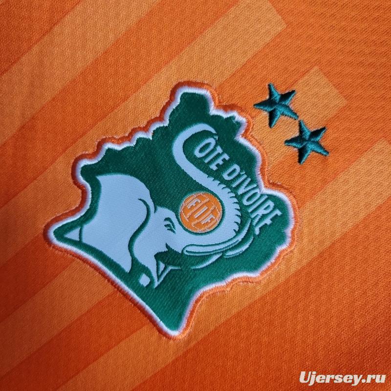 22/23 Ivory Coast Home Soccer Jersey