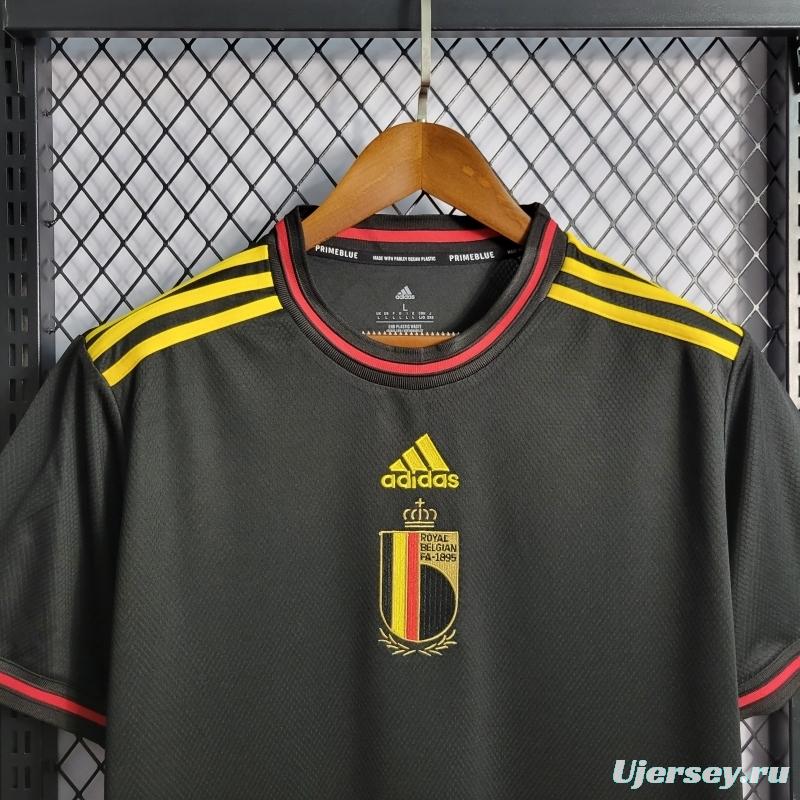 2022 Belgium Away Soccer Jersey