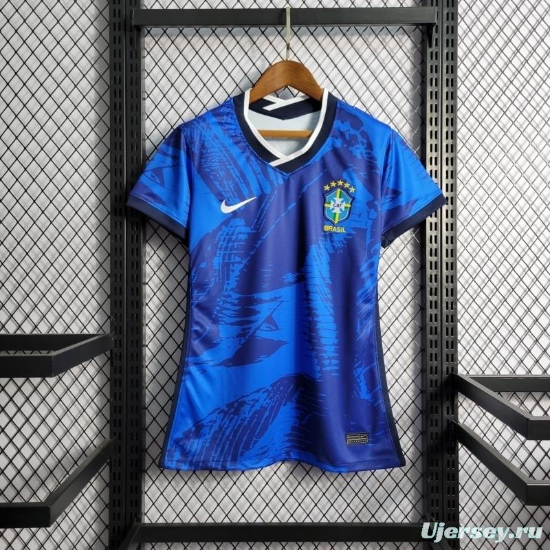 2022 Woman Brazil Blue Special Edition Jersey