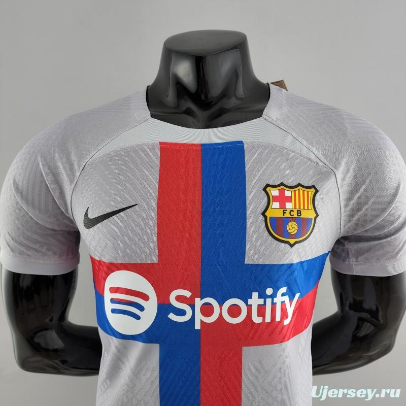 Player Version 22/23 Barcelona THIRD Soccer Jersey