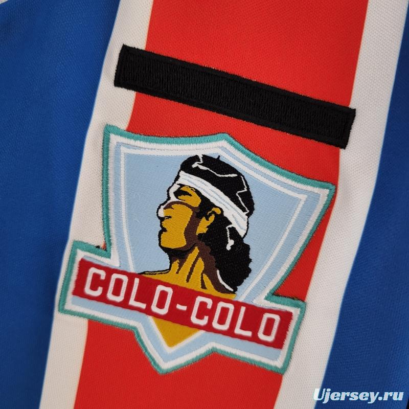 Retro 1986 Colo Colo Away Soccer Jersey