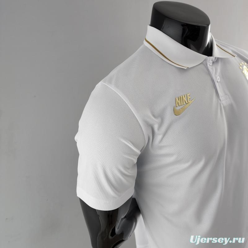 2022 POLO Brazil White Jersey