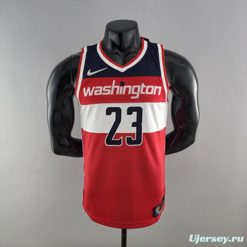 75th Anniversary JORDAN #23 Wizards Red, White And Blue NBA Jersey