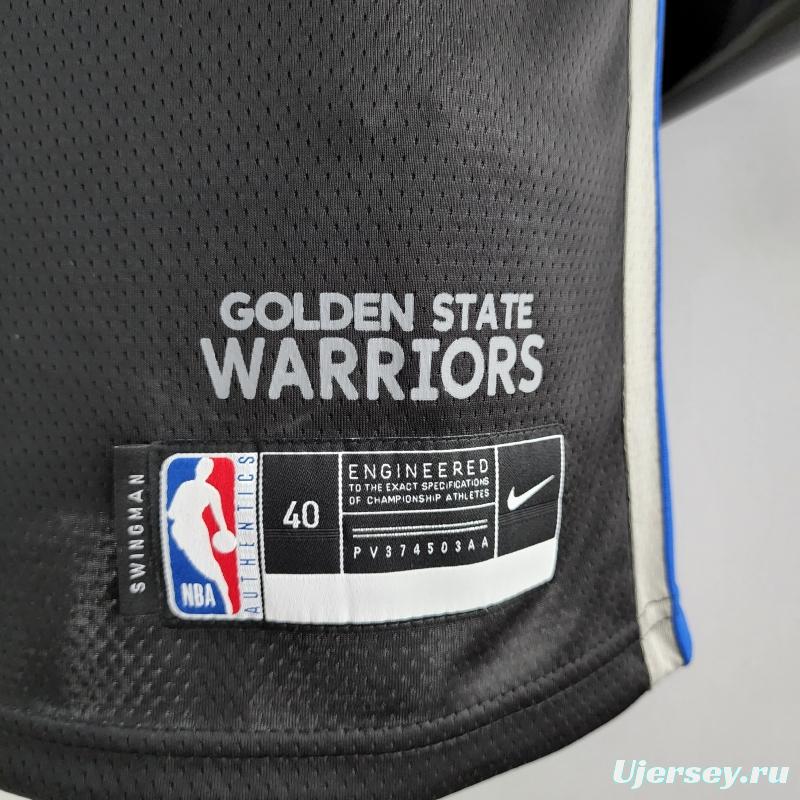 2020 WIGGINS #22 Warriors City Edition Black And Grey NBA Jersey