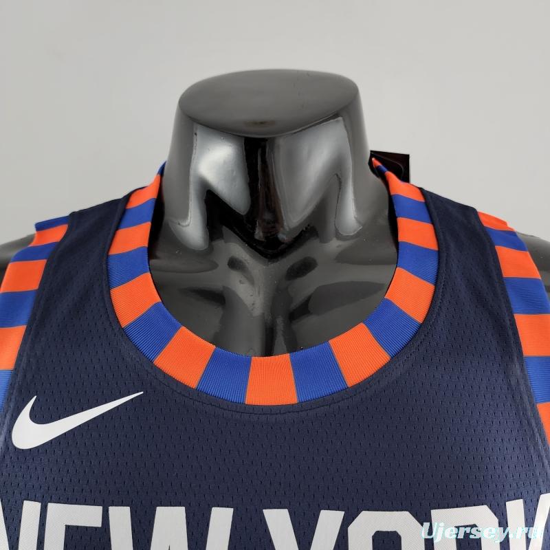 New York Knicks RANDLE #30 Striped NBA Jersey