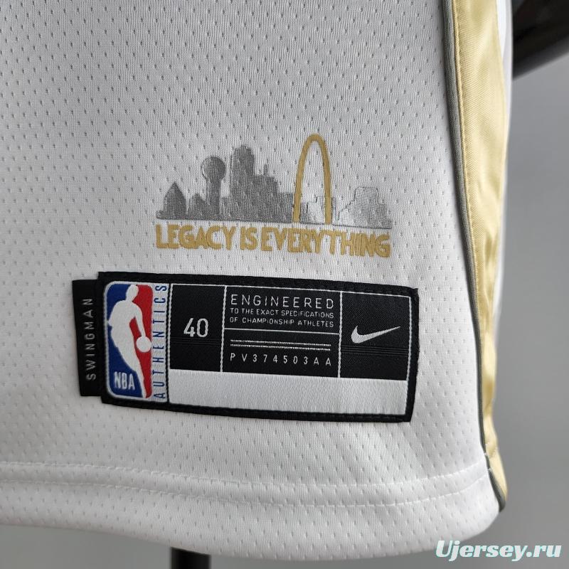 2020 Dallas Mavericks DONCIC#77 City Edition White NBA Jersey