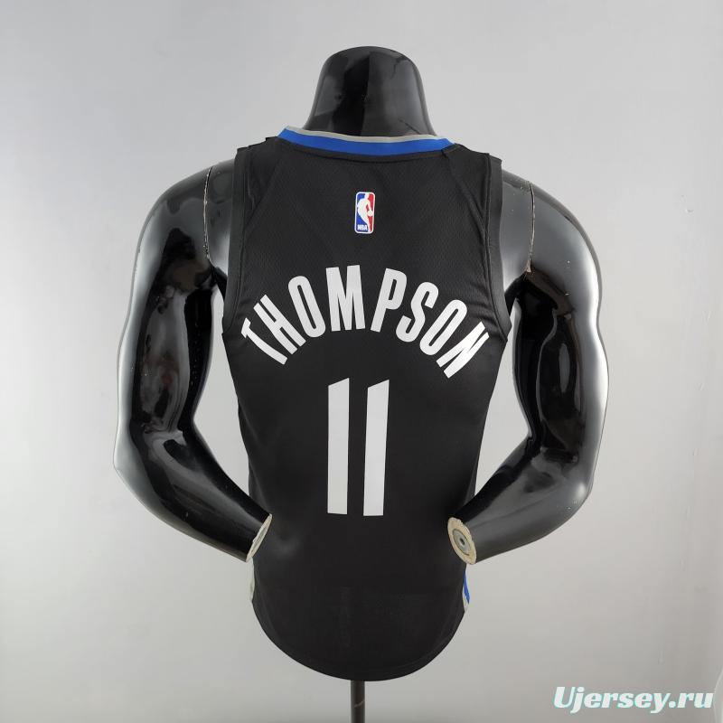 2020 THOMPSON #11 Warriors City Edition Black &amp; Grey NBA Jersey