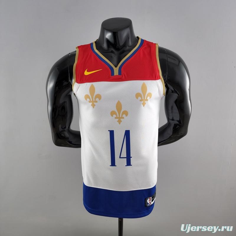 2020 New Orleans Pelicans Ingram #14 Urban Edition NBA Jersey