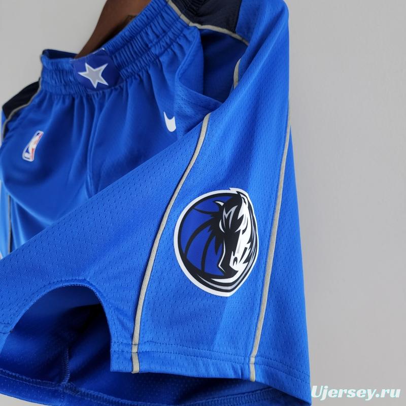 Dallas Mavericks NBA Shorts Blue