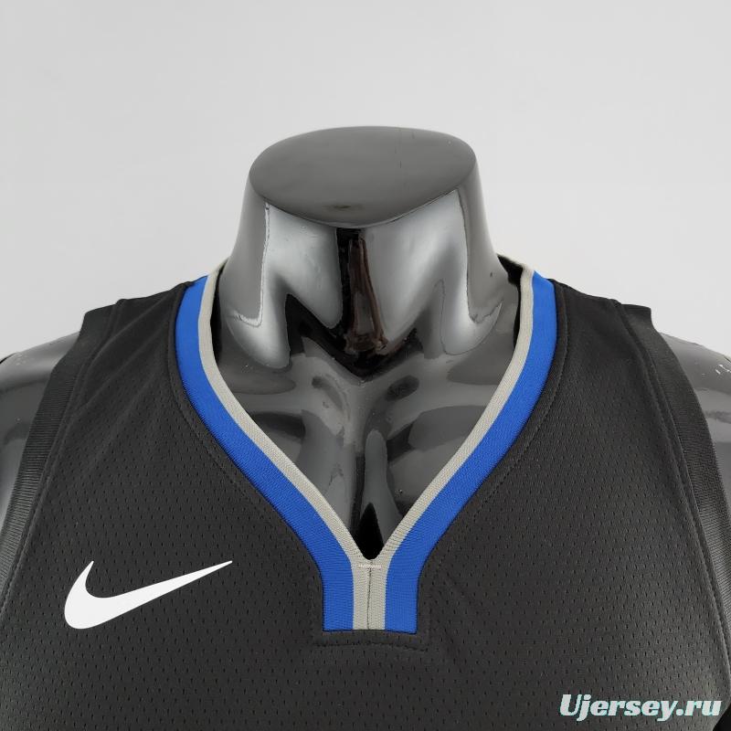 2020 THOMPSON #11 Warriors City Edition Black &amp; Grey NBA Jersey